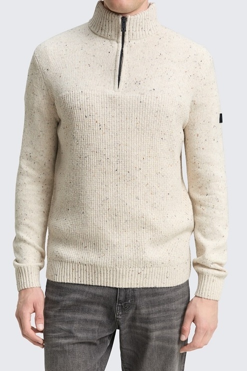 TOM TAILOR - 1048713 - TRUI - GEBREID - BEIGE