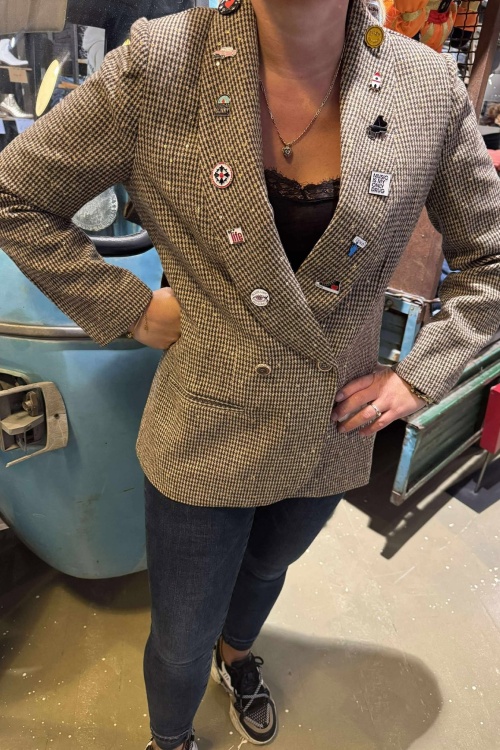 BLAZER - BUTTON - BRUIN 