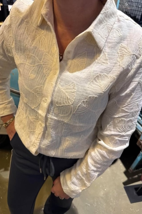 6617F371 - BLOUSE - BEIGE 