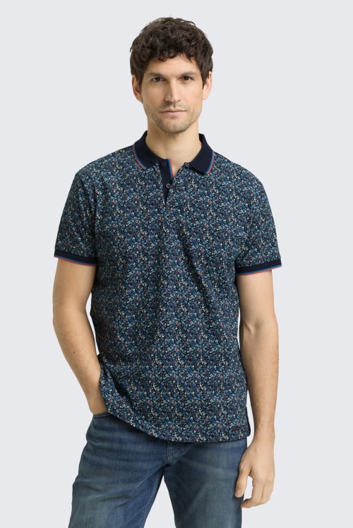 TOM TAILOR - 1050156 - POLO - DONKERBLAUW