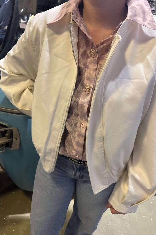 3961 - BOMBER - ECRU