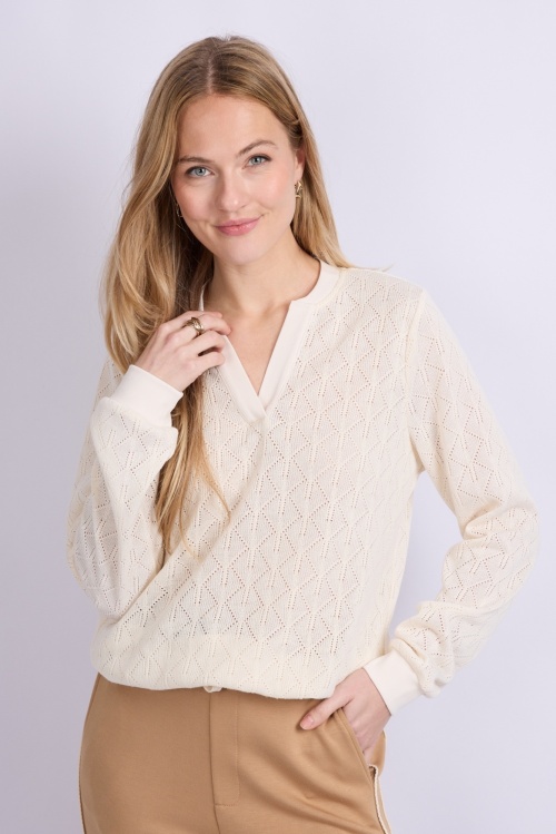 C&S THE LABEL - TIMBER - TOP - BEIGE