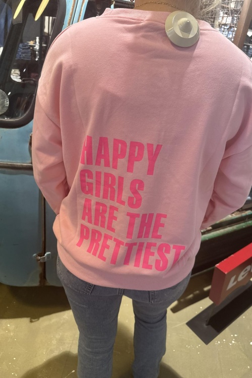 SWEATER - HAPPY - ROZE 