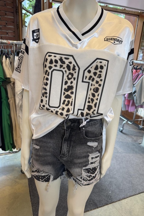 BASEBALL - TSHIRT - WIT