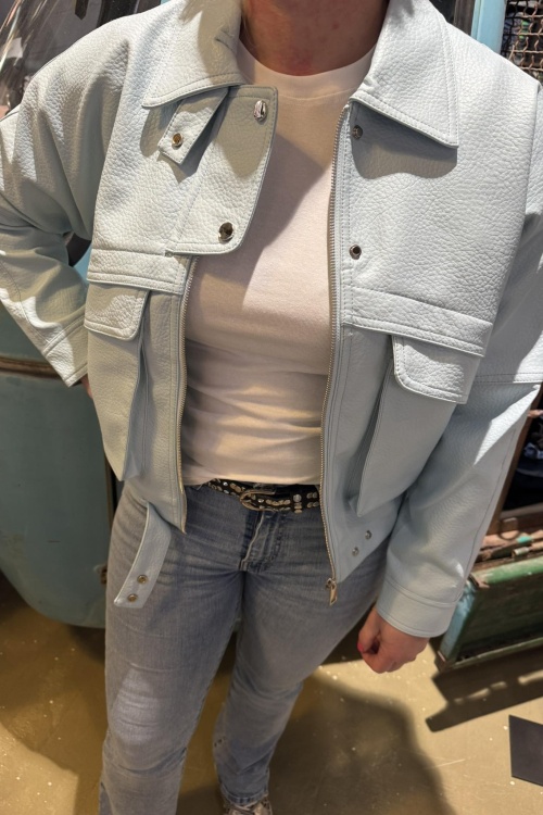 S6202 - JACK - PU- LICHT BLAUW