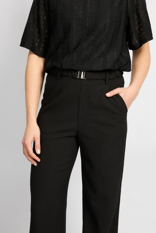 C&S THE LABEL - PRESEM - PANT - ZWART 