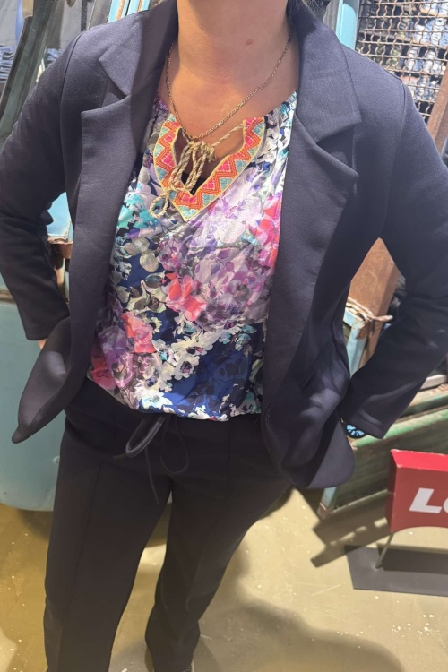 BLAZER - DONKERBLAUW 