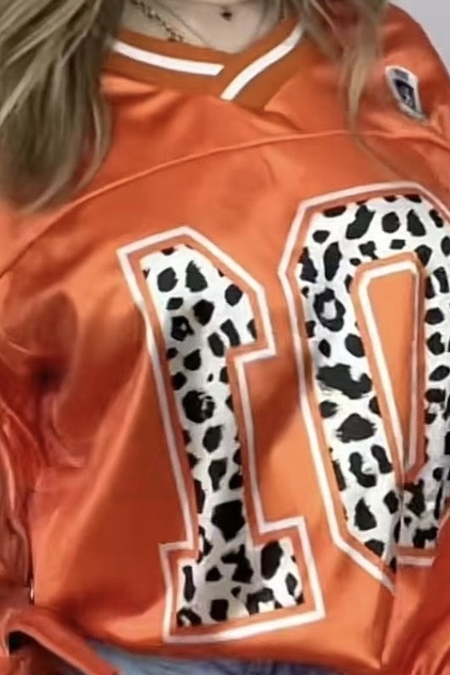 BASEBALL TSHIRT - ORANJE