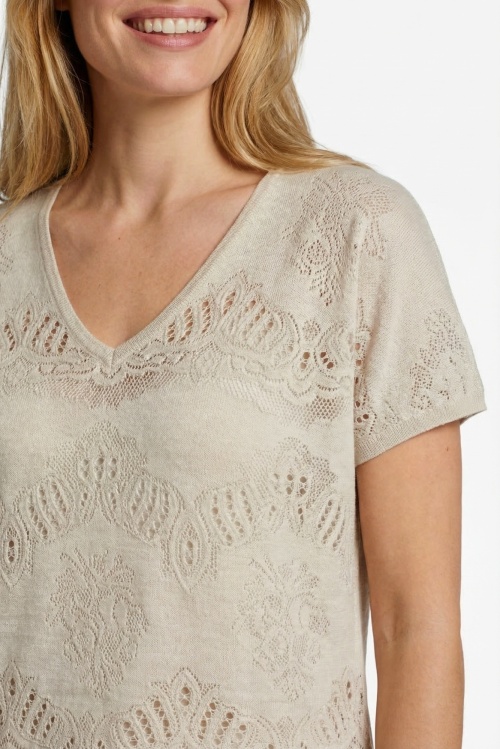 C&S THE LABEL - KIANA - TOP - BEIGE