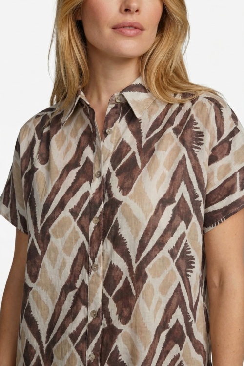 C&S THE LABEL - LENE - BLOUSE - BRUIN