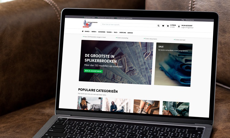 De nieuwe webshop staat live!