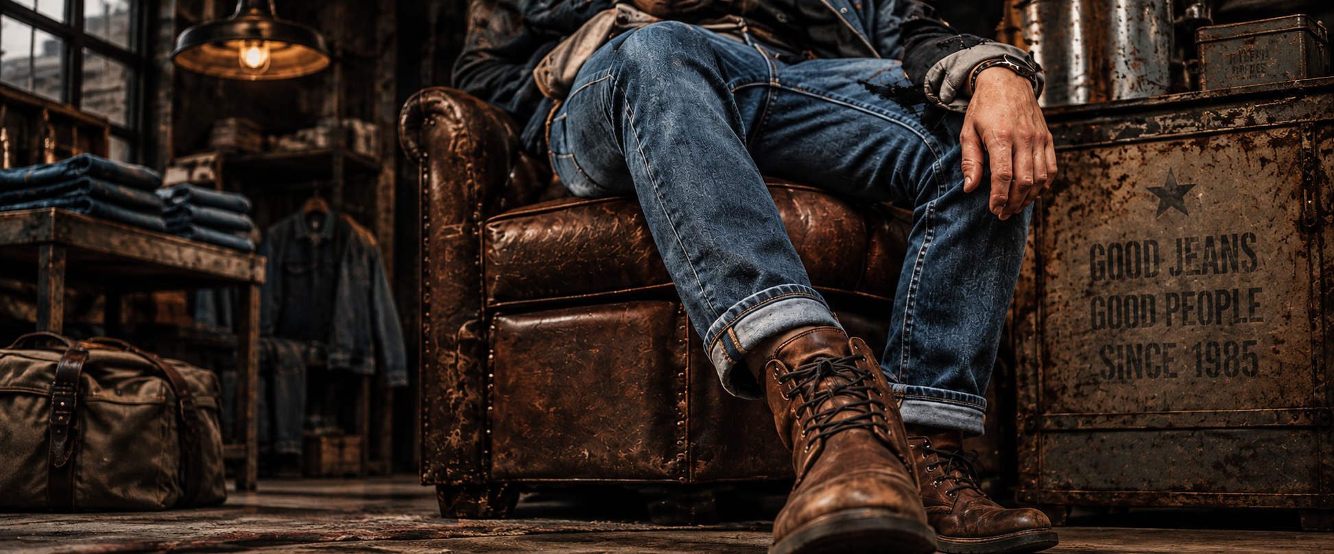 DENIM LIVES HERE